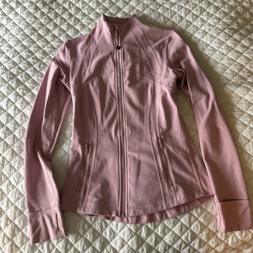 Light Pink Lululemon Define Jacket